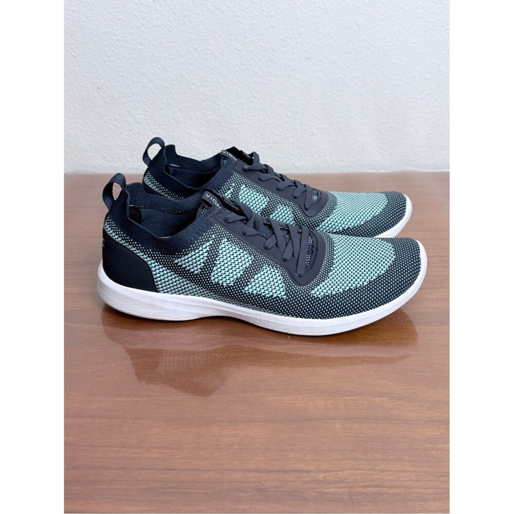 Vionic Lenora Navy Knit Orthotic Sneakers 9